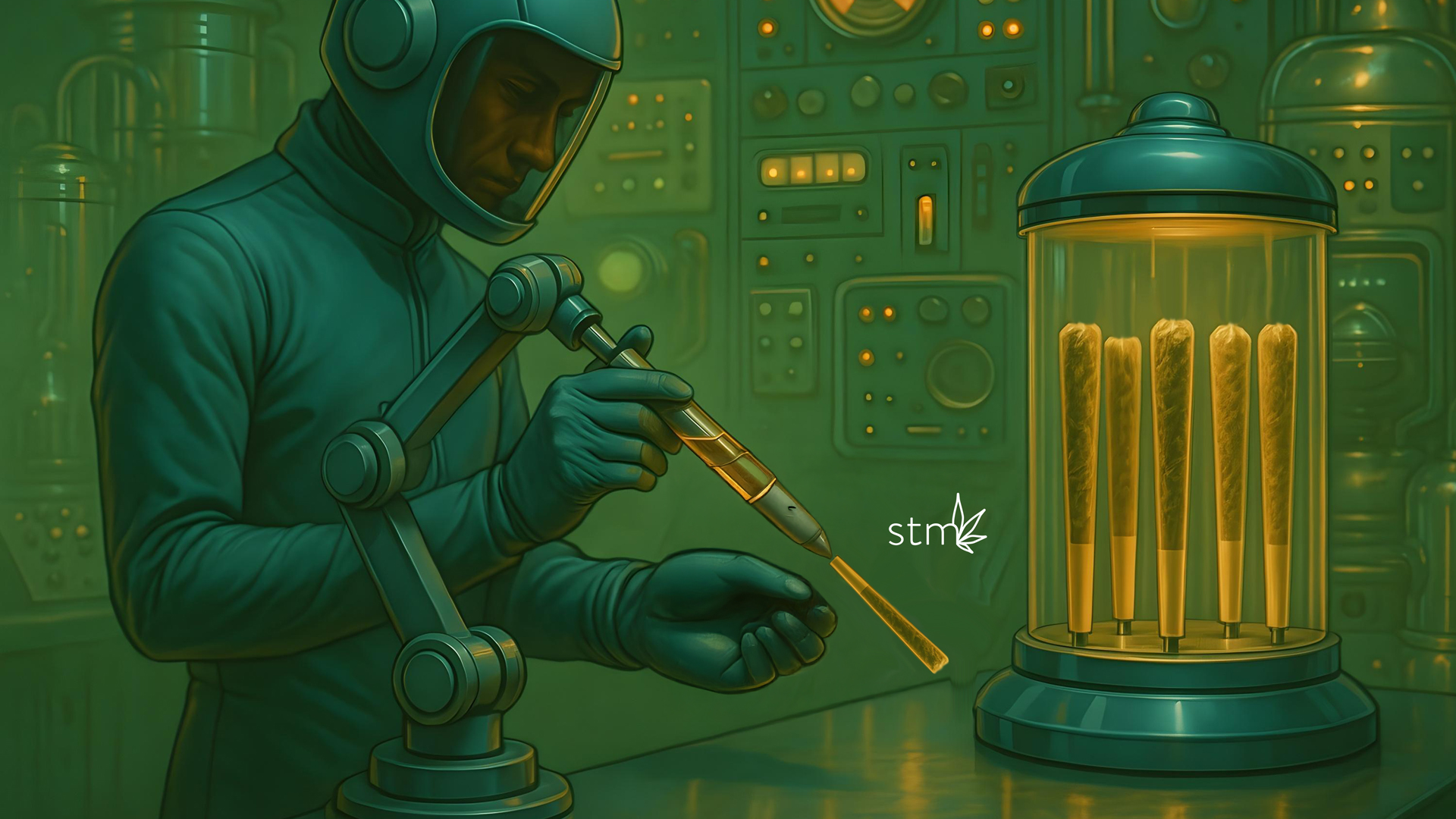 stm infused pre-rolls machines