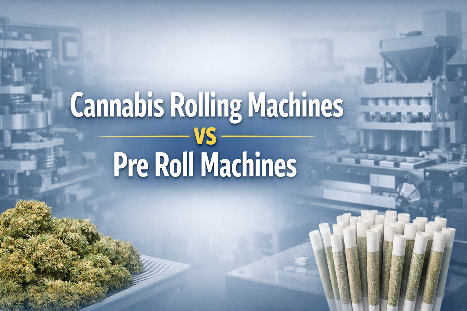 Cannabis Rolling Machines vs Pre Roll Machines