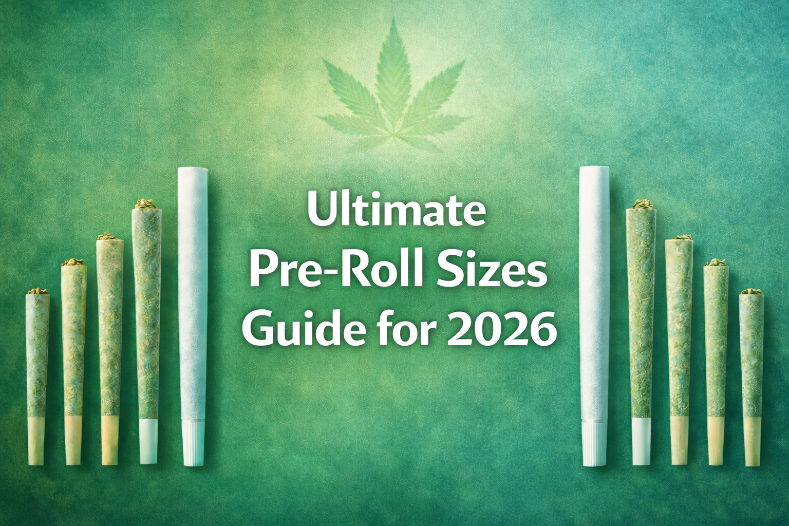 Ultimate Pre-Roll Sizes Guide for 2026