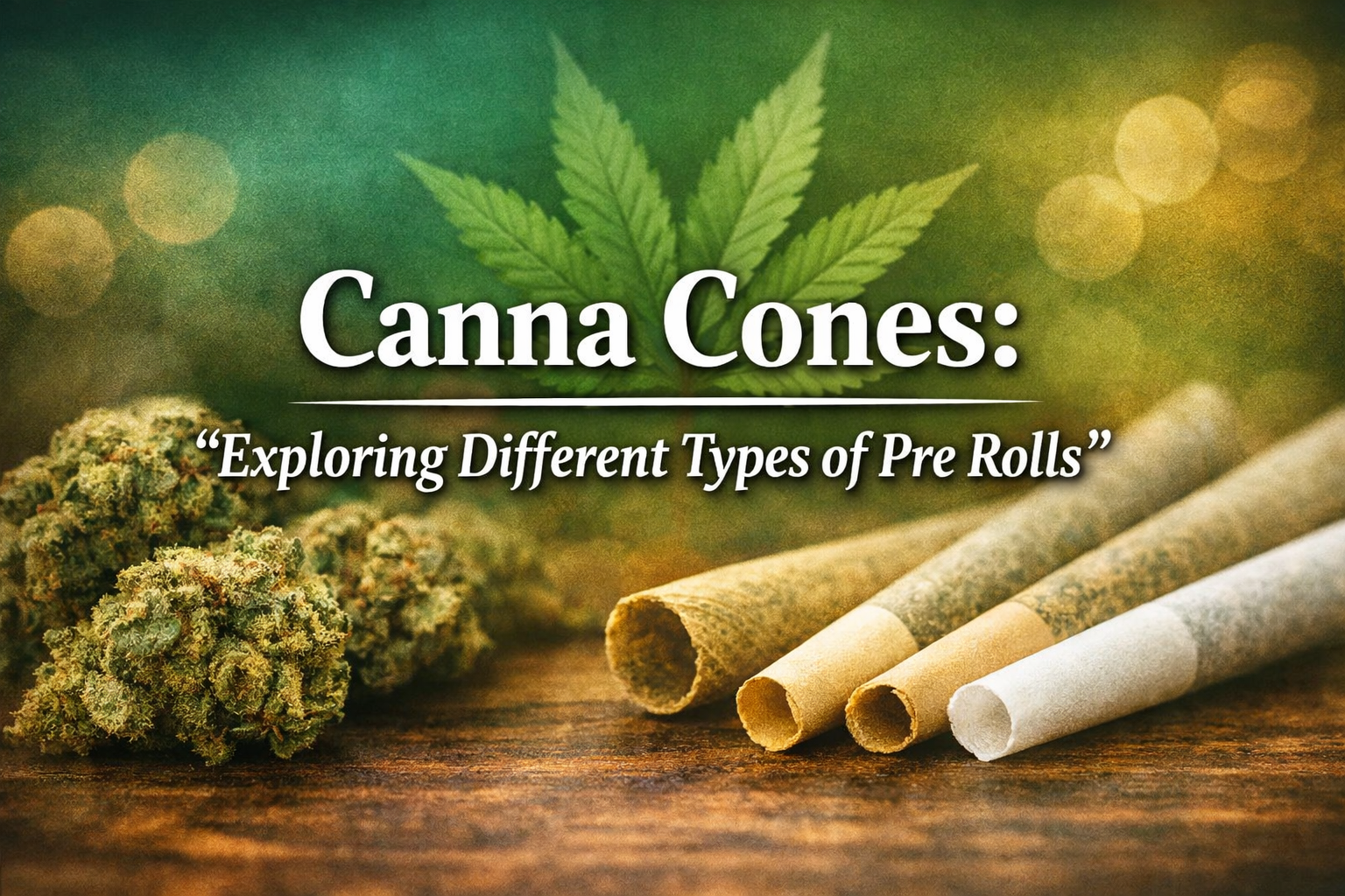 Canna Cones Exploring Different Types of Pre Rolls