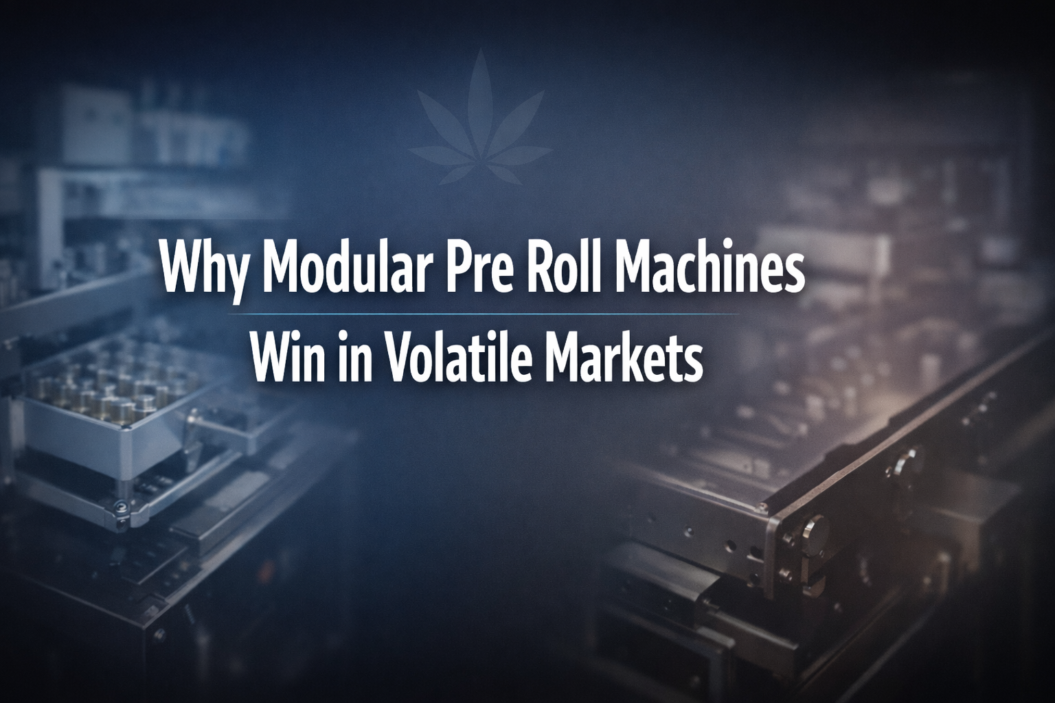Why Modular Pre-Roll Machines Win in Volatile Markets