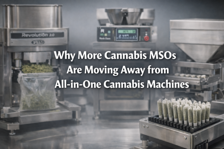 One Machine Cannabis MSOs Are Moving Away from All-in-One Machines