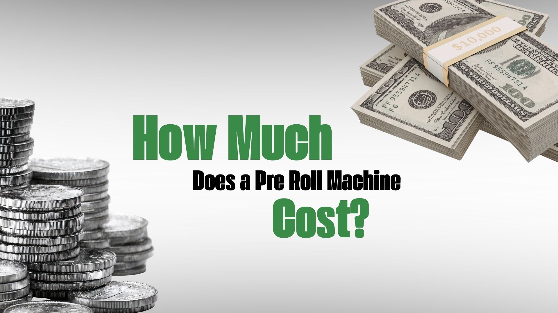 How much does a pre roll machine cost?