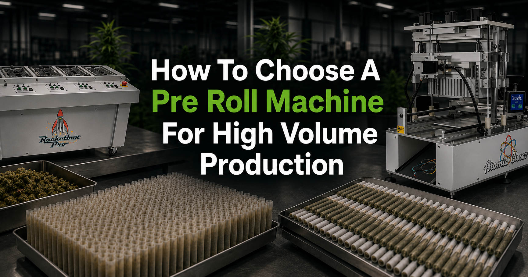 How To Choose A Pre Roll Machine For High Volume Production