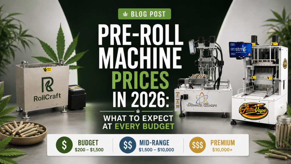 Pre-roll machine prices for 2026