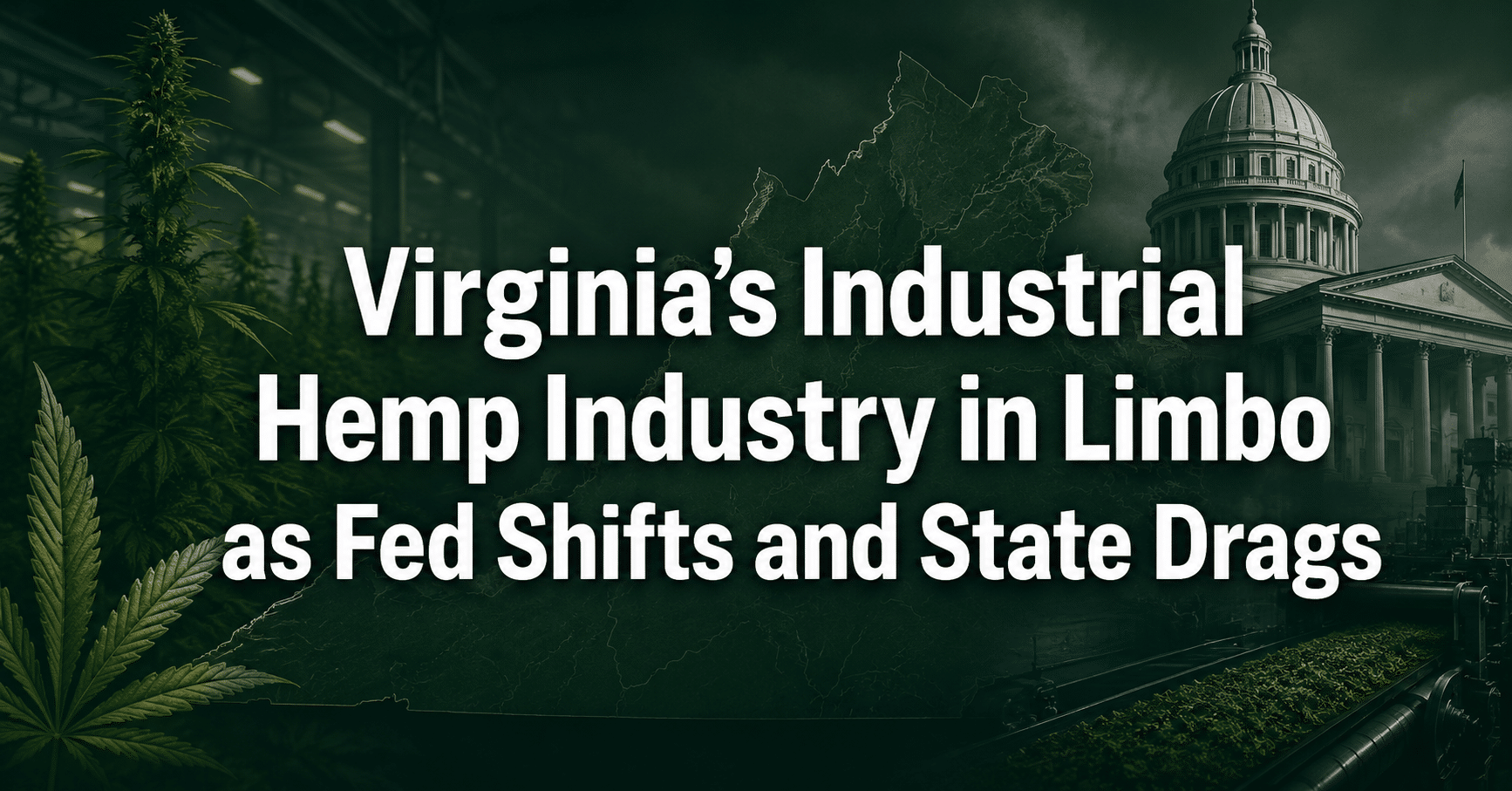 Virginia’s Industrial Hemp Industry in Limbo as Fed Shifts and State Drags
